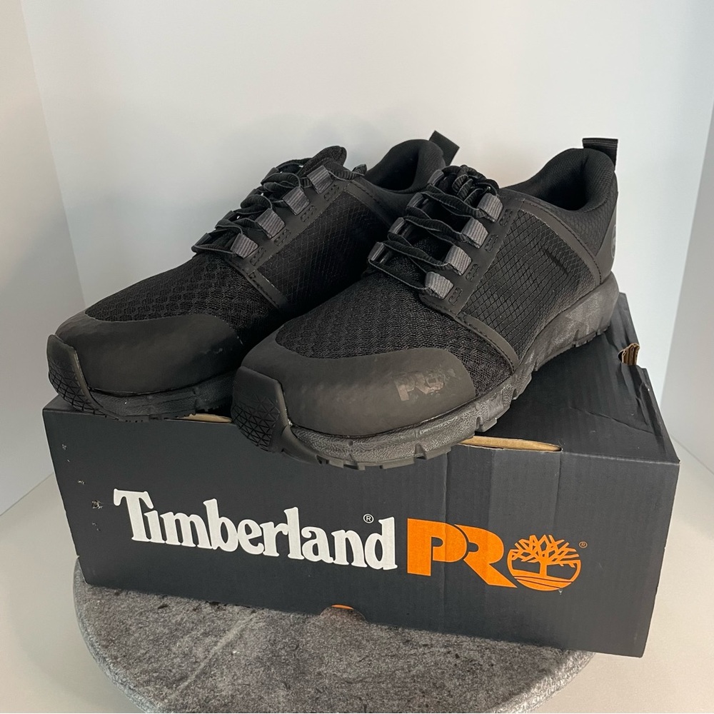 Timberland PRO Women's Black Athletic Work Shoes Size 8